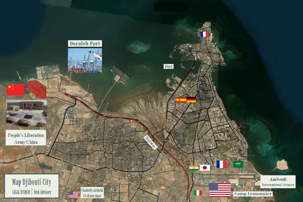 Geostrategic location of Djibouti attracts attention of superpowers. Military bases in Djibouti, a crowded field